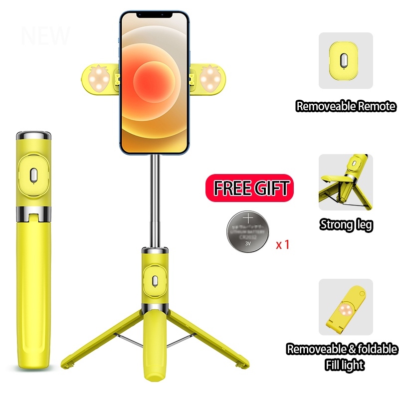 Selfie Stick Tripod - M01 color smartphone selfie stick Bluetooth