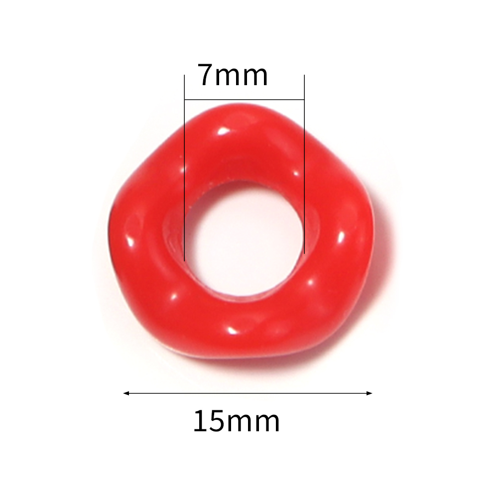 100pcs/lot Colorful Wave Ring  - Phone Accessories Jewelry incelemesi ve fiyatı