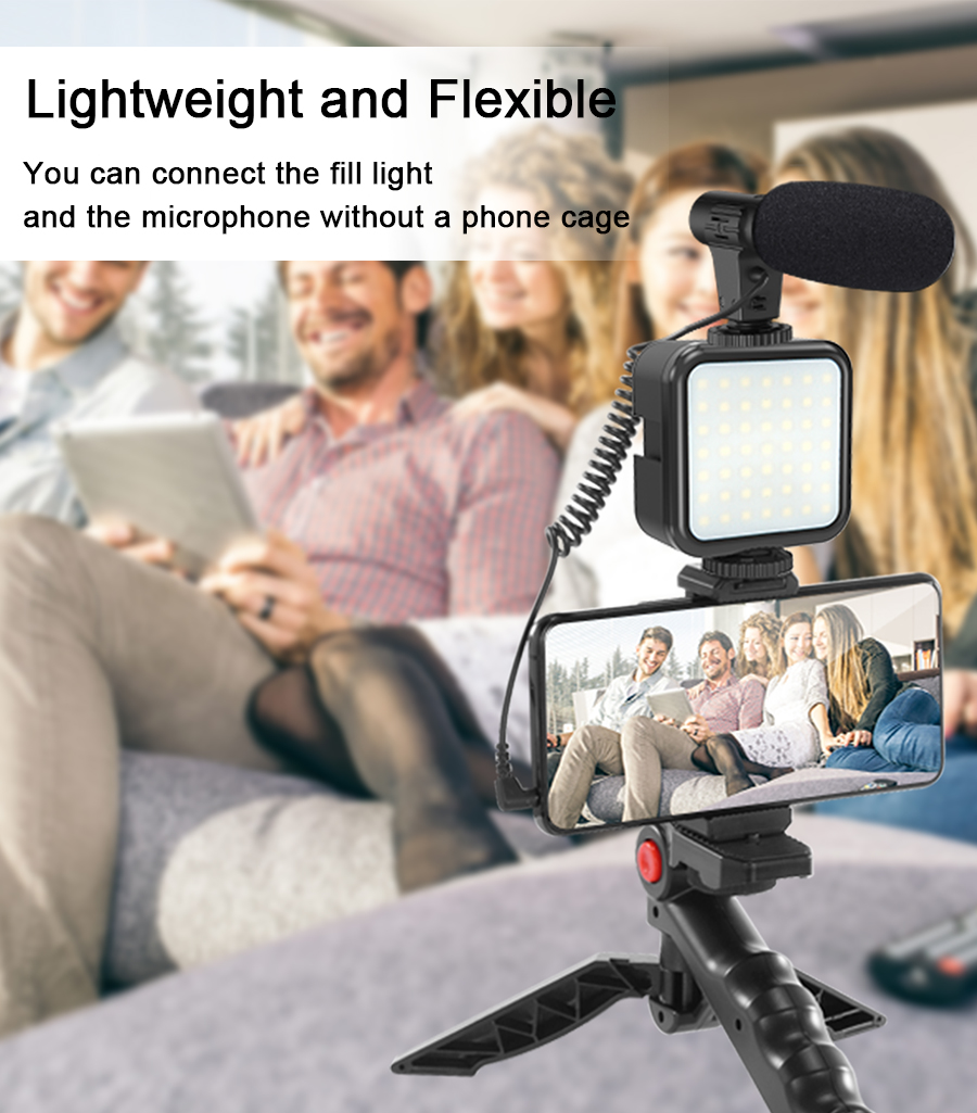 Smartphone Vlogging Kit Video  - Selfie Stick Tripod incelemesi ve fiyatı