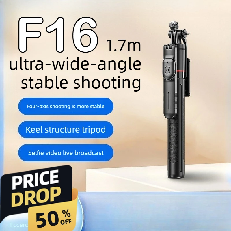 F16 selfie stick, anti shake,  - Selfie Stick Tripod incelemesi ve fiyatı