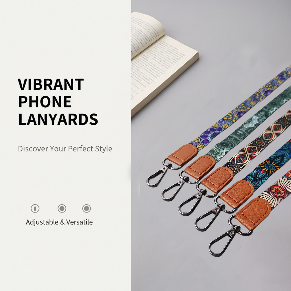 Vintage Floral Print Phone Lan - Lanyard Phone Strap incelemesi ve fiyatı