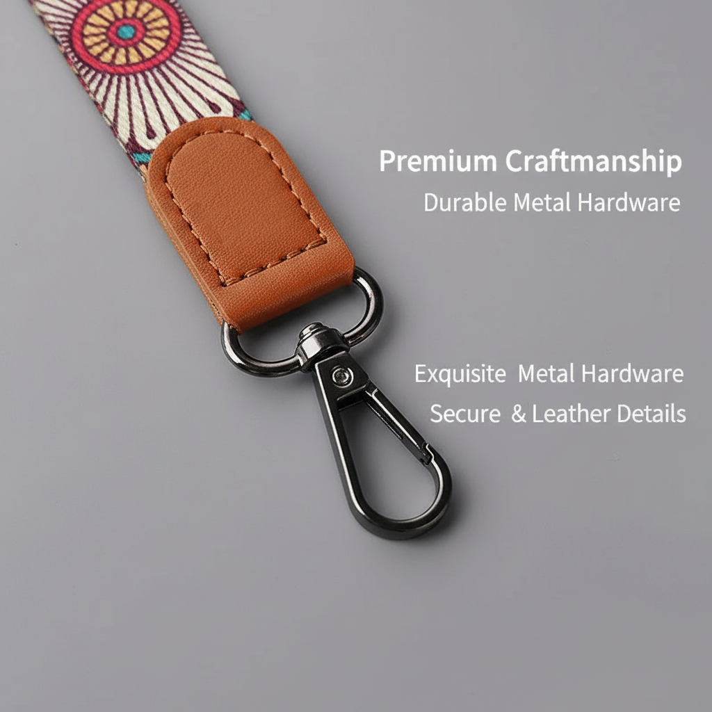 Vintage Floral Print Phone Lan - Lanyard Phone Strap incelemesi ve fiyatı