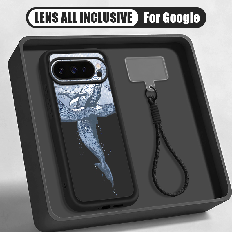 Humpback Whale Print Wrist Str - Lanyard Phone Strap incelemesi ve fiyatı