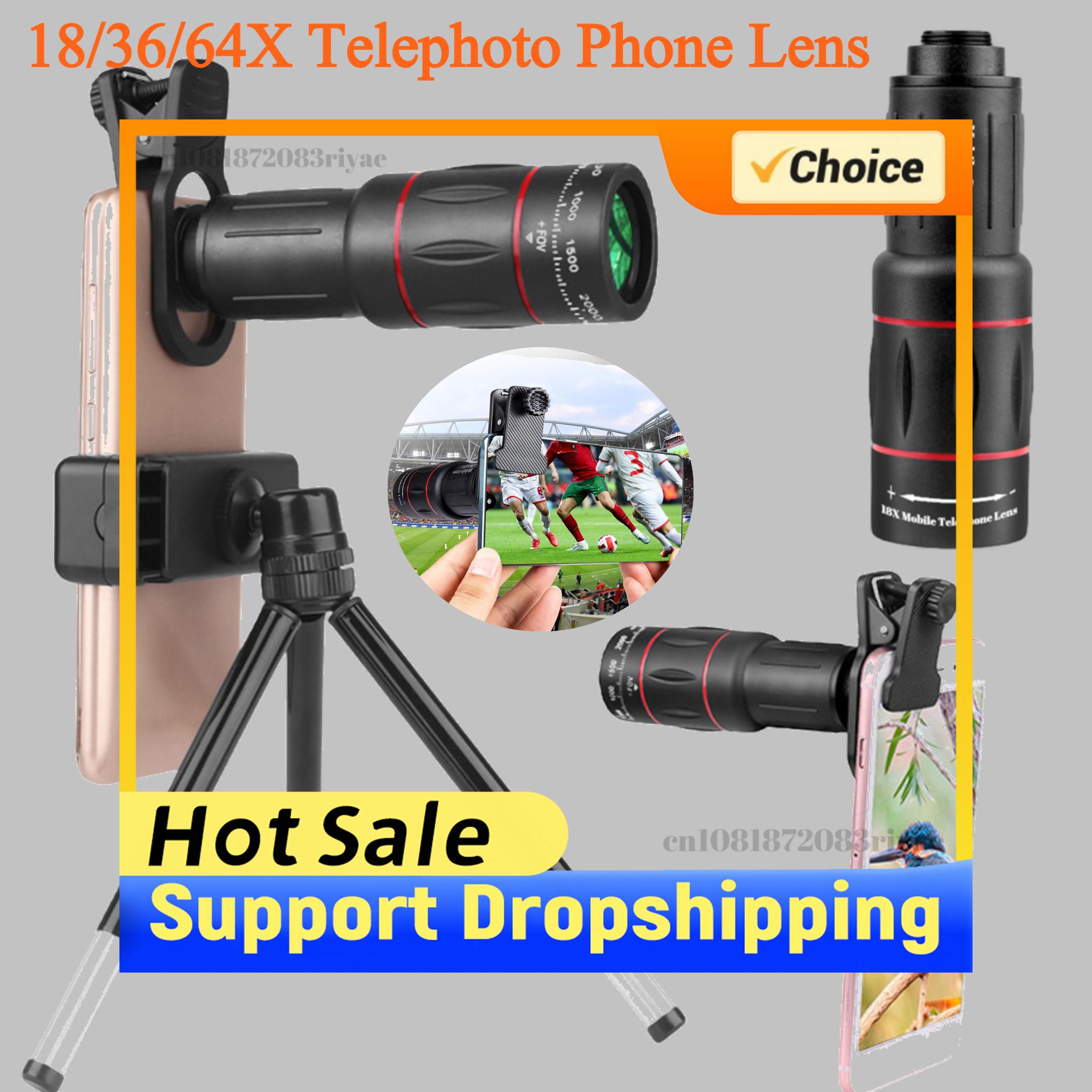 18/36/64X Mobile Phone Camera  - Lens Camera Clip incelemesi ve fiyatı