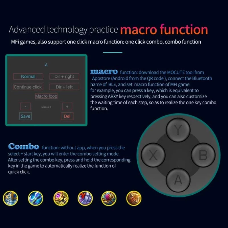 Cell Phone Gamepad Joystick Fo - Gaming Trigger Phone incelemesi ve fiyatı