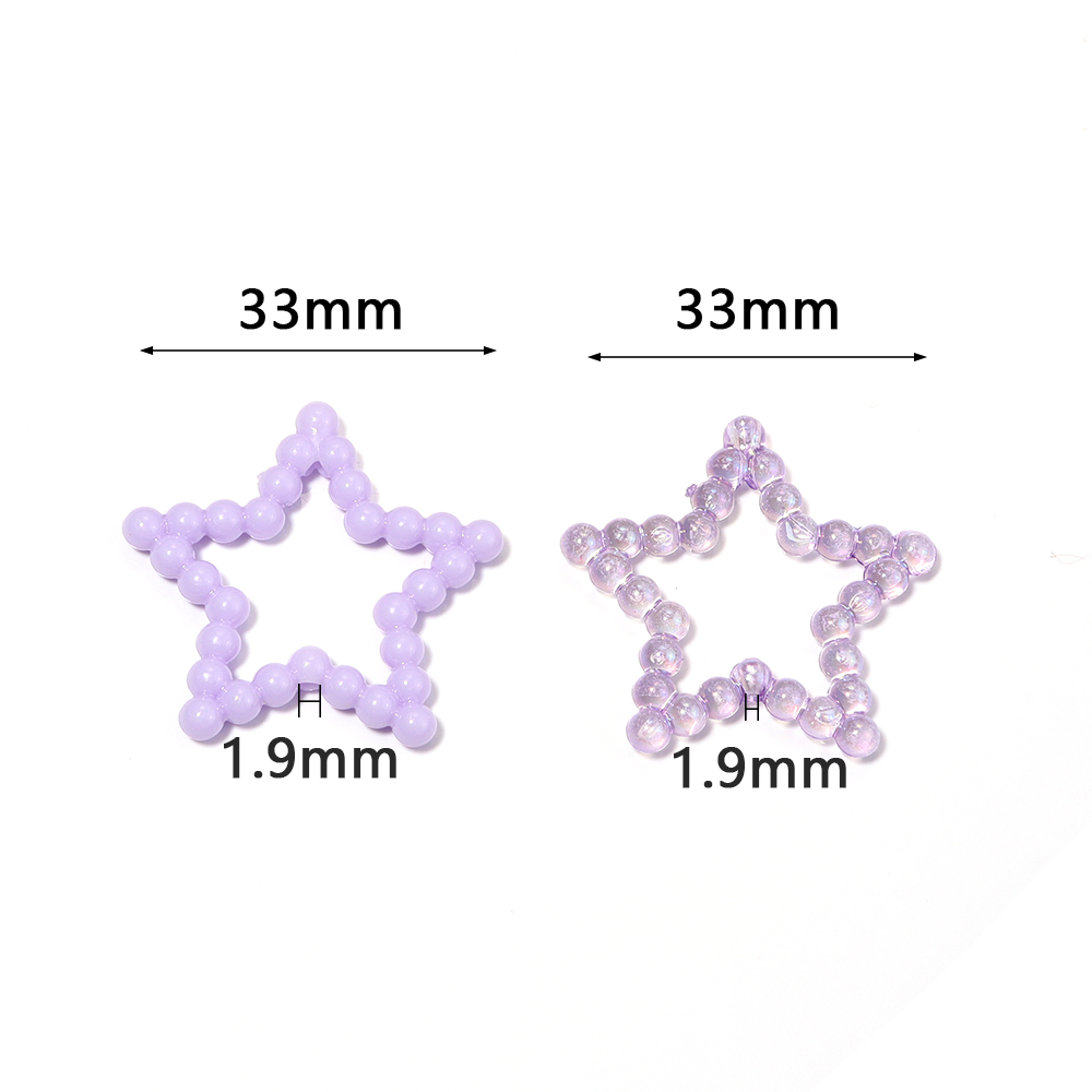 30pcs/lot 33mm Acrylic Hollow  - Phone Accessories Jewelry incelemesi ve fiyatı