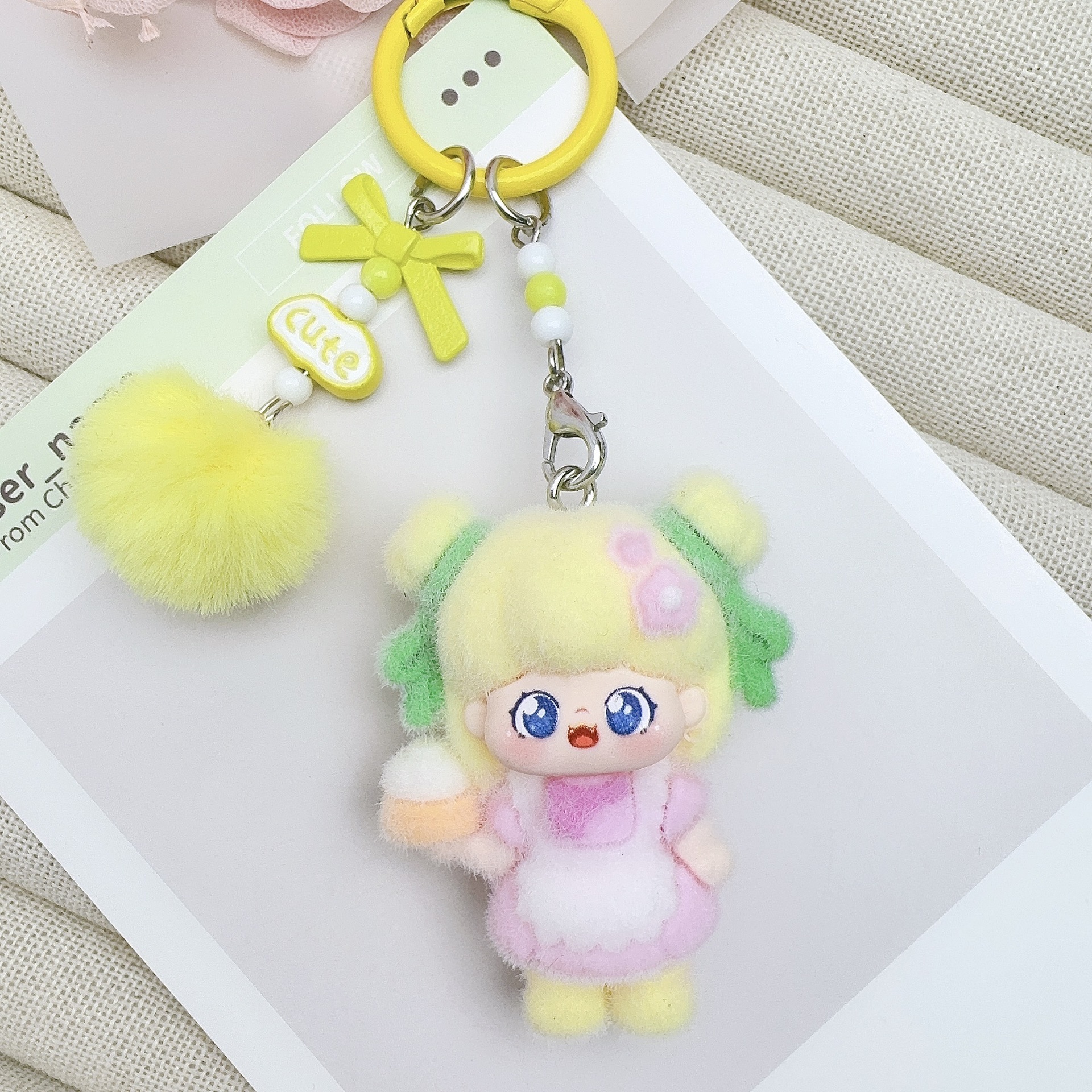 for Baby Three Keychains Cute  - Phone Accessories Chain incelemesi ve fiyatı