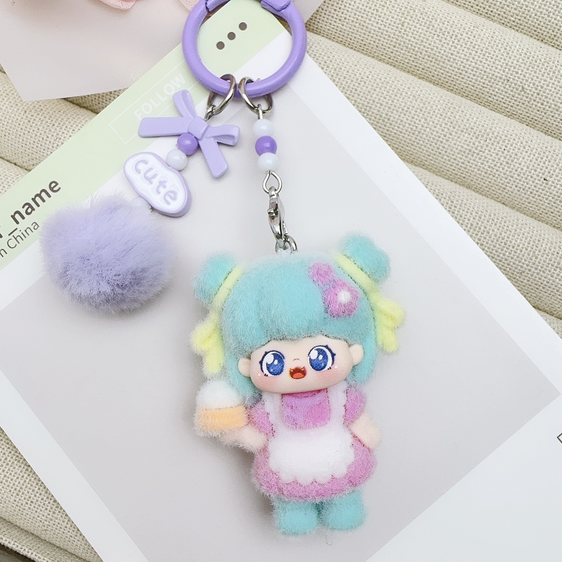 for Baby Three Keychains Cute  - Phone Accessories Chain incelemesi ve fiyatı