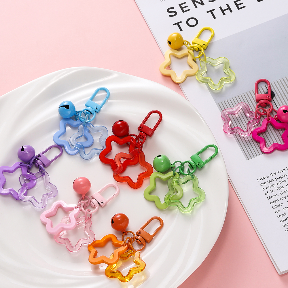 1pc Acrylic Star Keychains wit - Phone Accessories Jewelry incelemesi ve fiyatı
