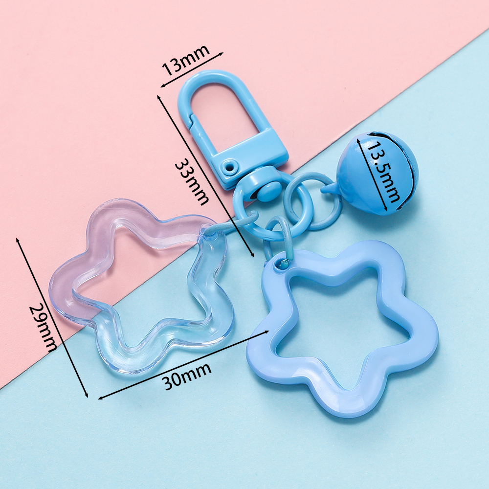 1pc Acrylic Star Keychains wit - Phone Accessories Jewelry incelemesi ve fiyatı