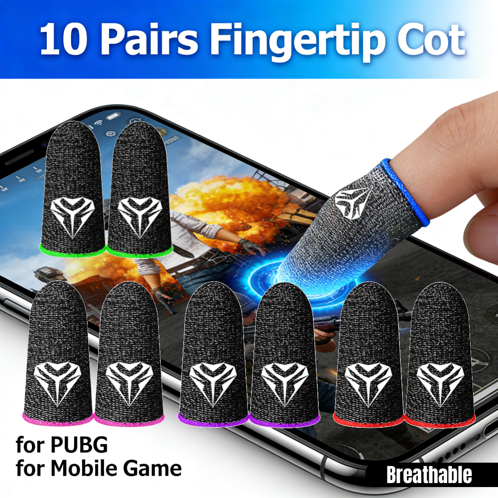 10 Pairs Thumb Gloves Breathab - Gaming Trigger Phone incelemesi ve fiyatı