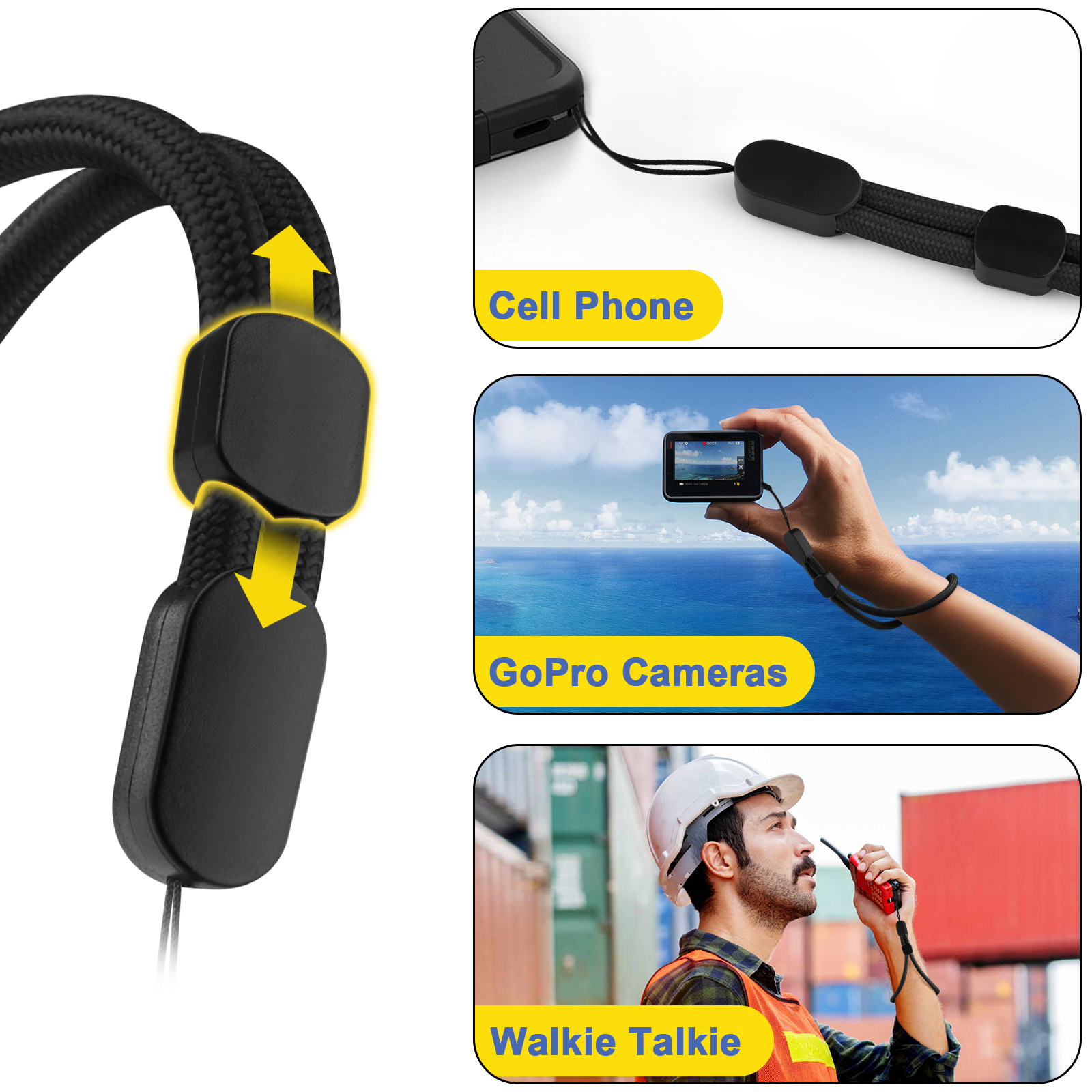 6Pcs/lot Hand Wrist Strap Lany - Lanyard Phone Strap incelemesi ve fiyatı