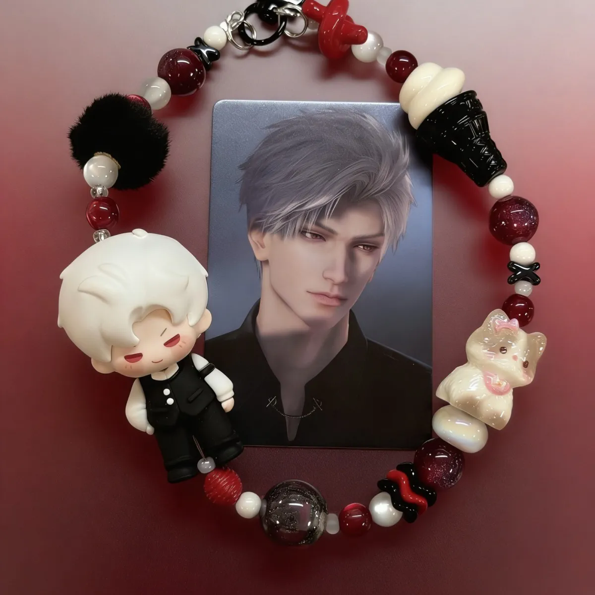 Love and Deepspace Sylus Cospl - Phone Accessories Chain incelemesi ve fiyatı