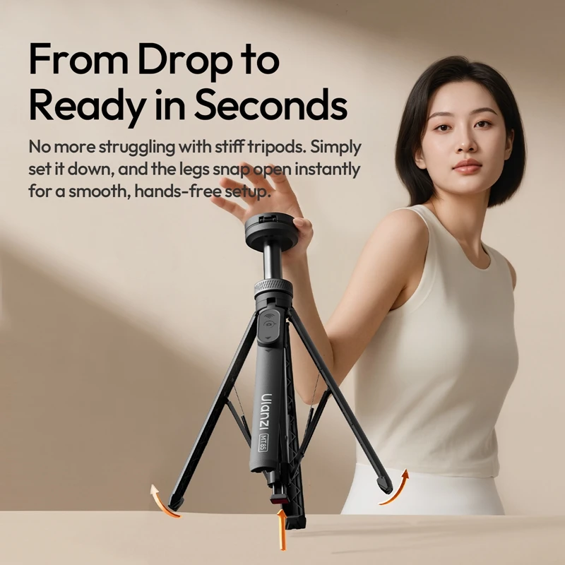 Original Ulanzi MT85 Magnetic  - Selfie Stick Tripod incelemesi ve fiyatı