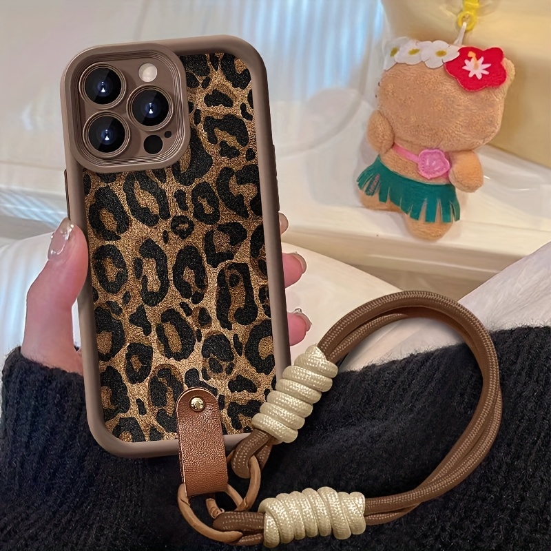 Wrist Strap Leopard Print  Pho - Lanyard Phone Strap incelemesi ve fiyatı