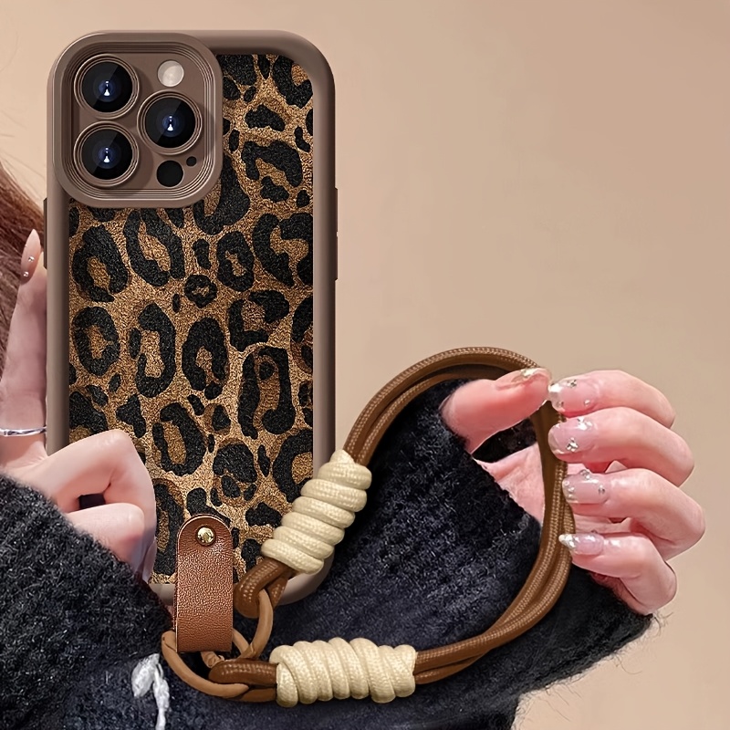 Wrist Strap Leopard Print  Pho - Lanyard Phone Strap incelemesi ve fiyatı