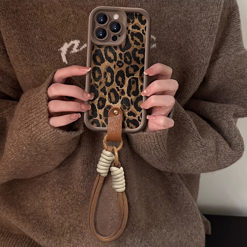 Wrist Strap Leopard Print  Pho - Lanyard Phone Strap incelemesi ve fiyatı