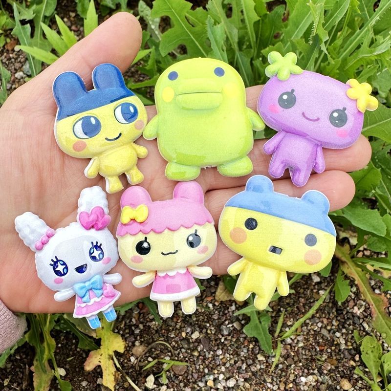 45mm Cartoon Tamagotchi double - Phone Accessories Jewelry incelemesi ve fiyatı