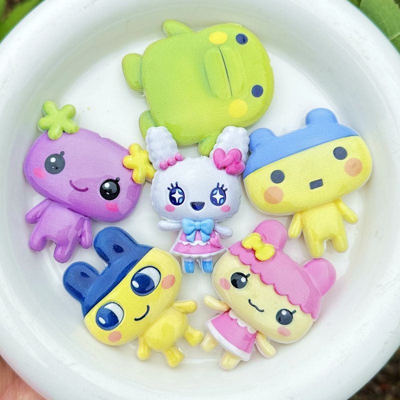 45mm Cartoon Tamagotchi double - Phone Accessories Jewelry incelemesi ve fiyatı