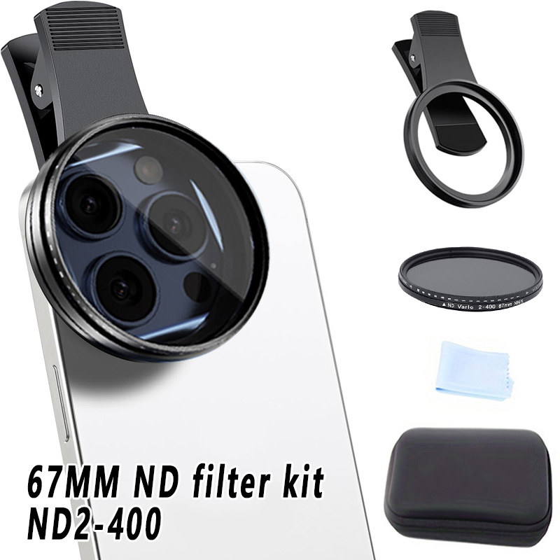 67mm Clip-on ND2-400 Phone Cam - Lens Camera Clip incelemesi ve fiyatı