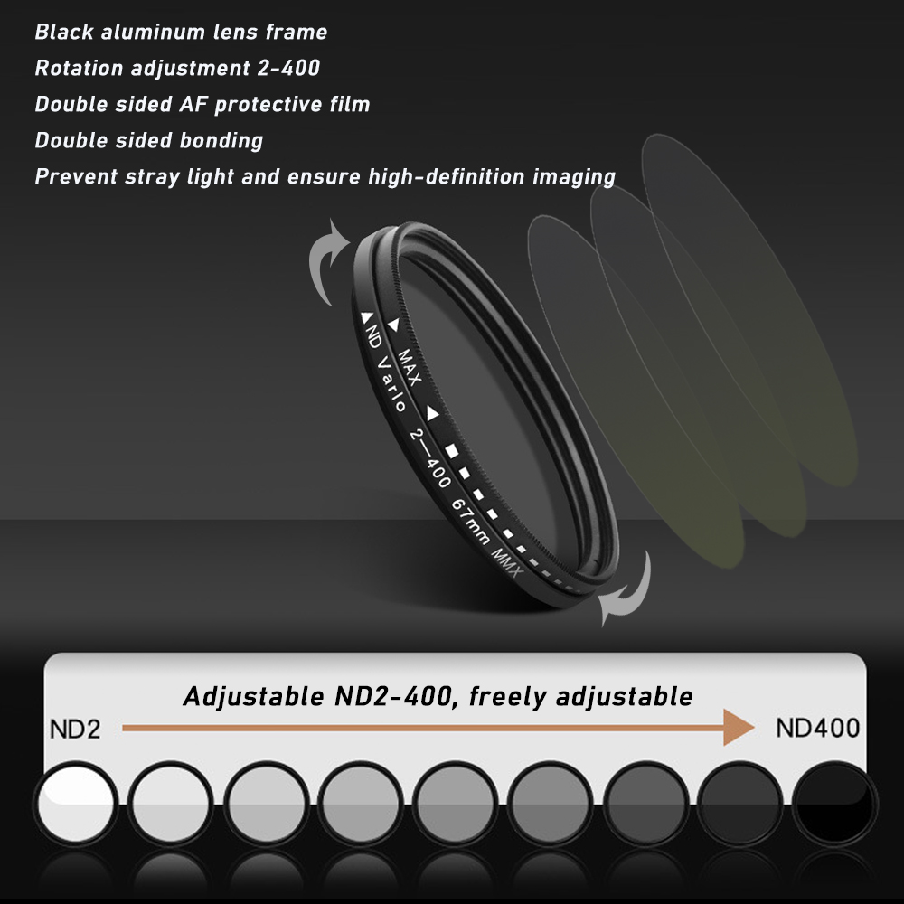 67mm Clip-on ND2-400 Phone Cam - Lens Camera Clip incelemesi ve fiyatı