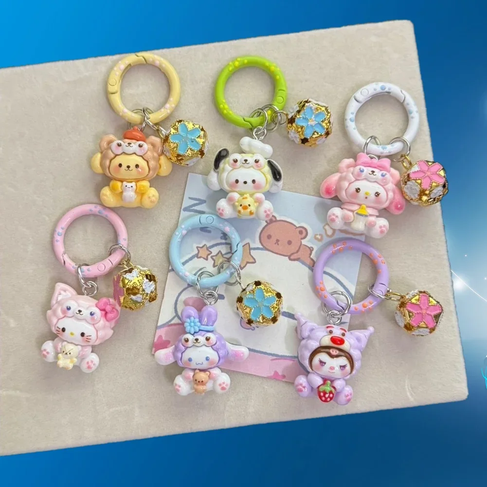 6 Pieces  Anime Hello Kitty Ba - Phone Accessories Chain incelemesi ve fiyatı