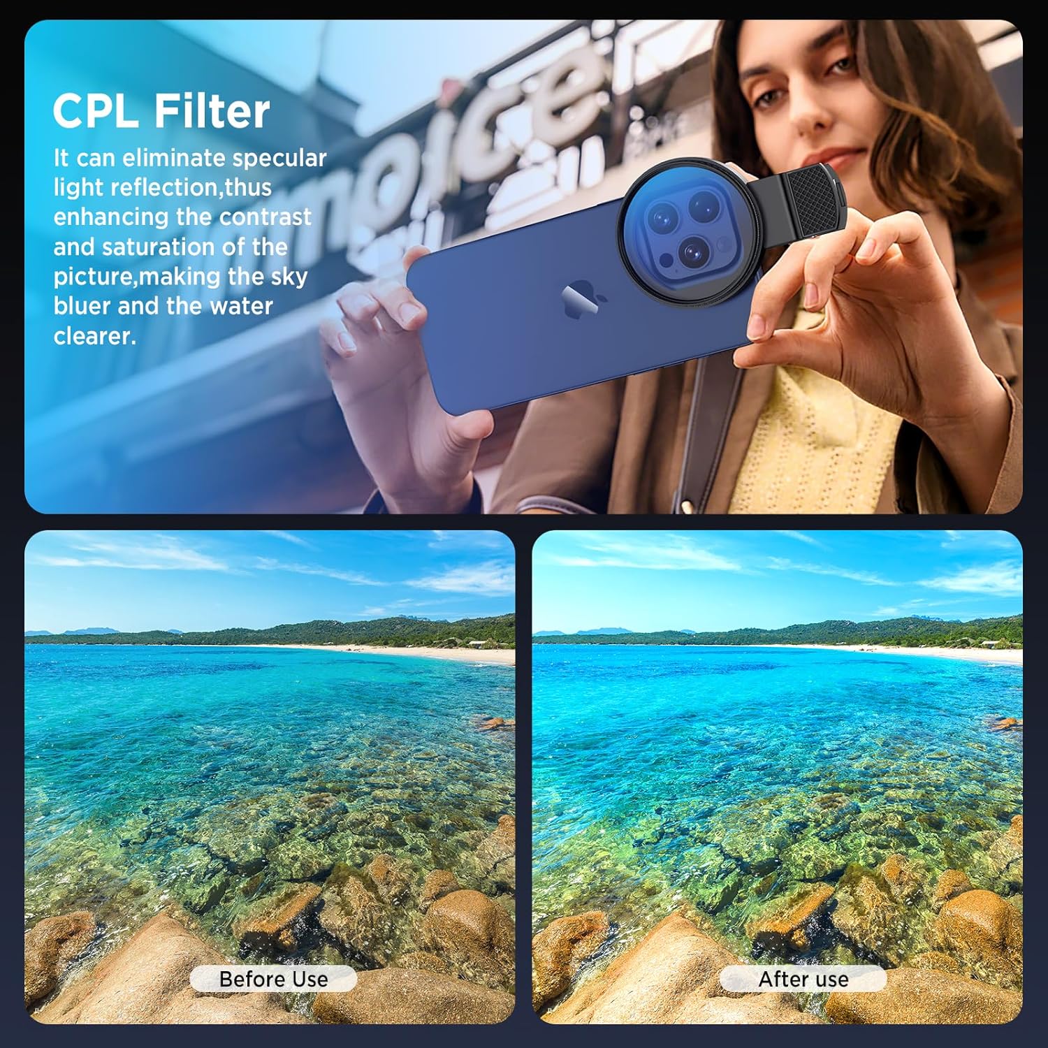 52MM Circular Universal Portab - Lens Camera Clip incelemesi ve fiyatı