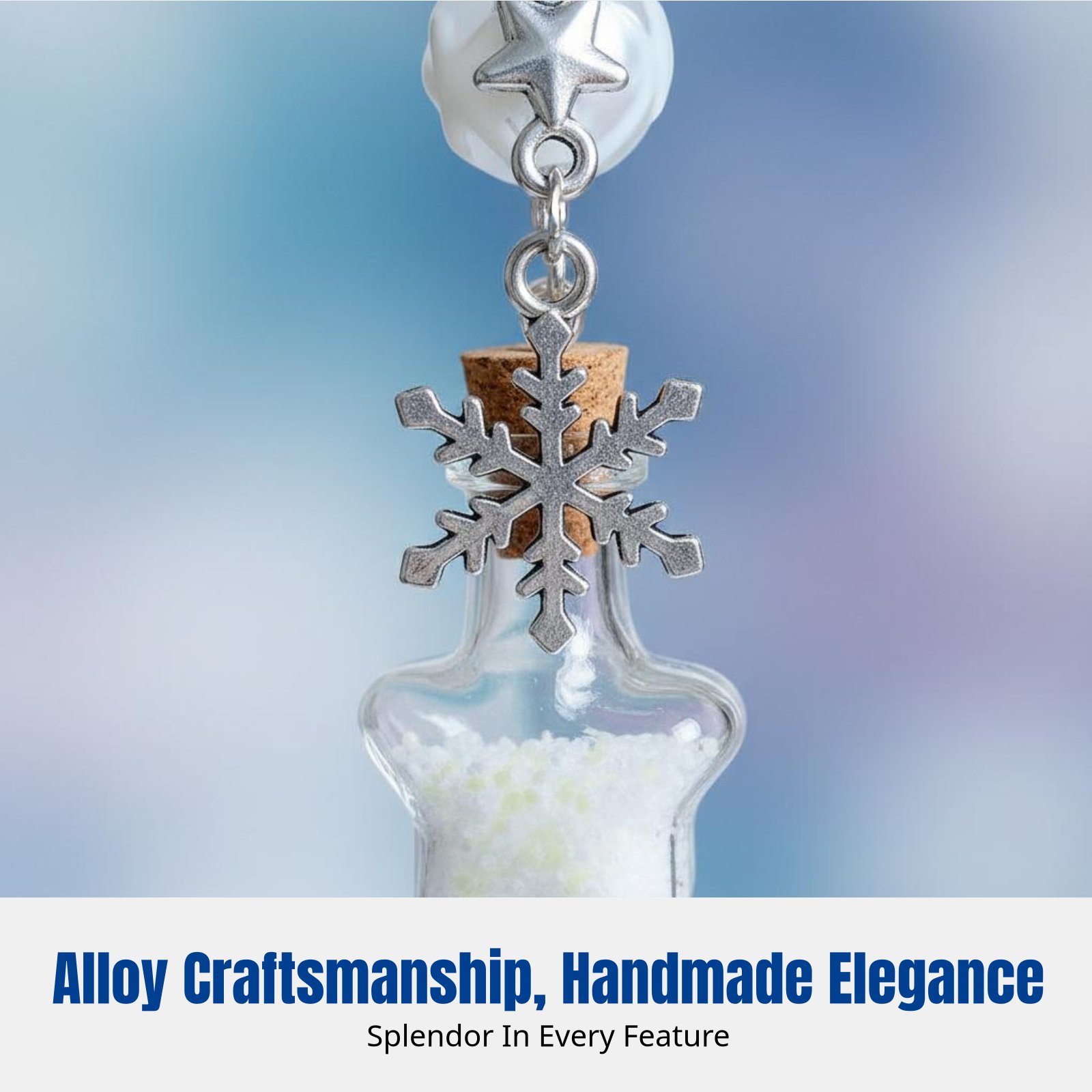 Cute Ice Crystal Wish Bottle K - Phone Accessories Chain incelemesi ve fiyatı