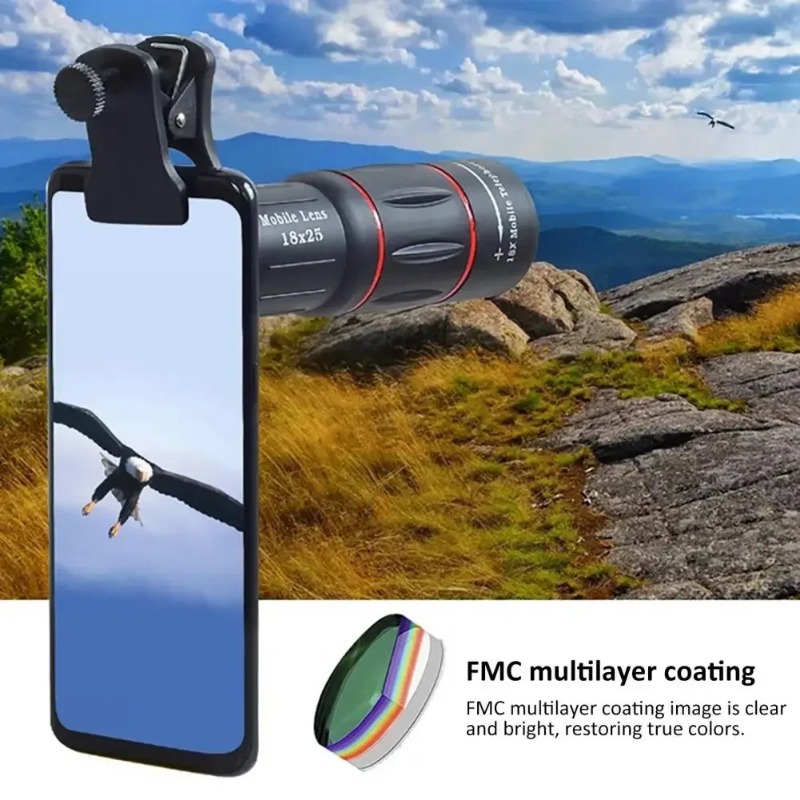 Universal 18x Magnification Te - Lens Camera Clip incelemesi ve fiyatı