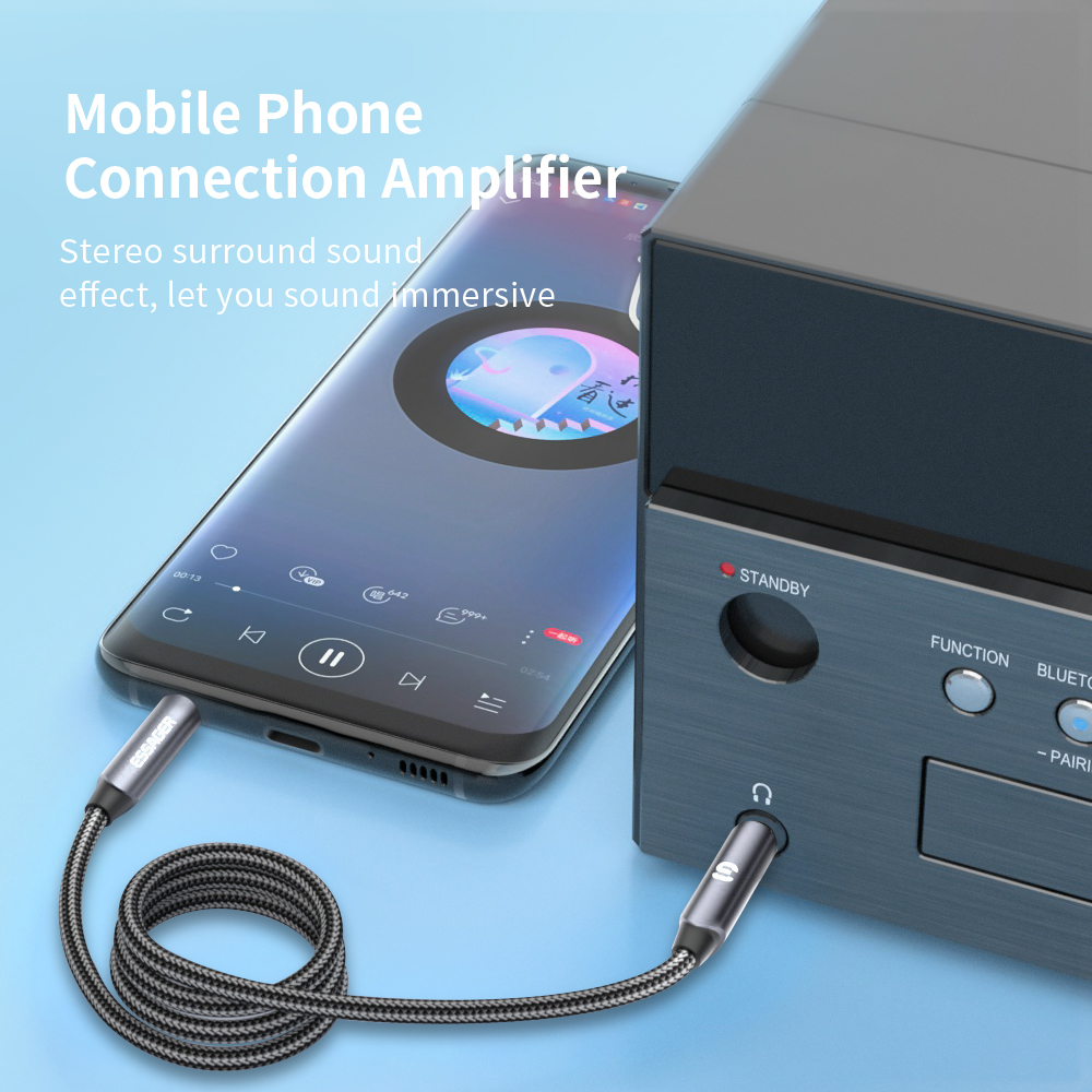 ESSAGER Headphone Extension Ca - Earphone Splitter Jack incelemesi ve fiyatı
