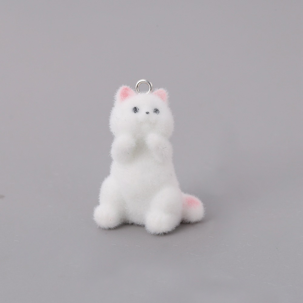 2pcs Flocking Little Cat Resin - Phone Accessories Jewelry incelemesi ve fiyatı