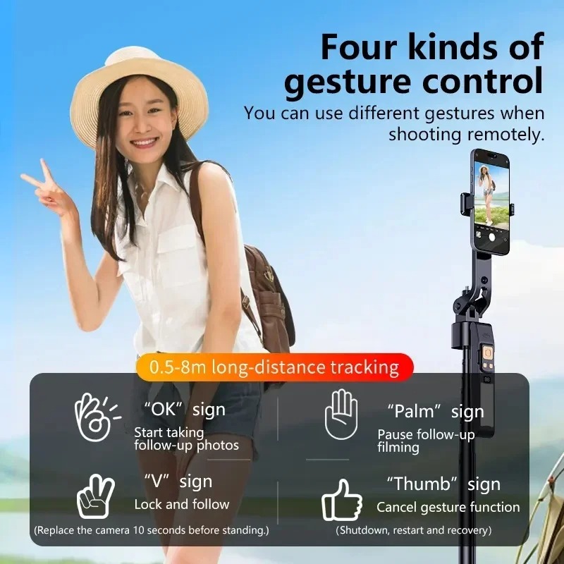 AI intelligent follow-up face  - Selfie Stick Tripod incelemesi ve fiyatı