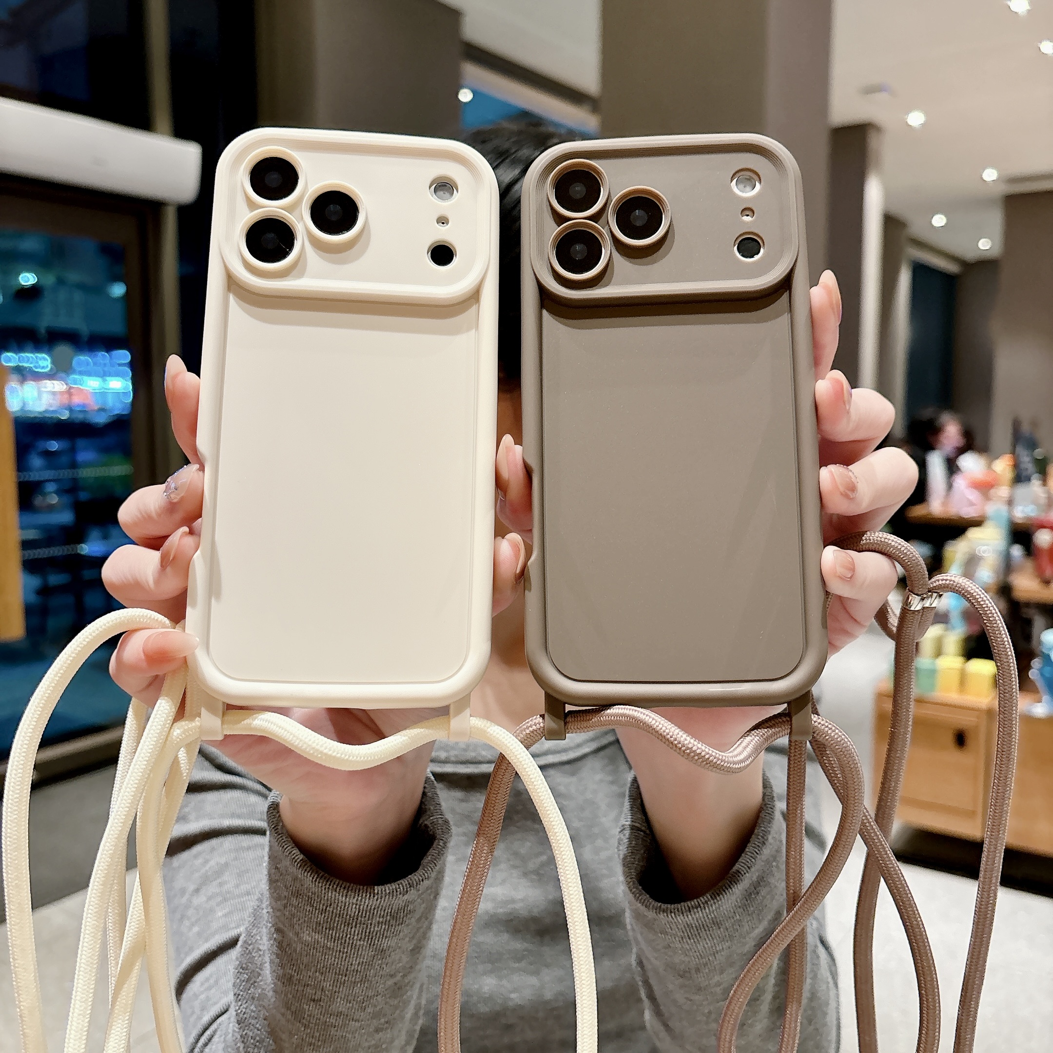 Phone Case For iPhone 17 16 15 - Lanyard Phone Strap incelemesi ve fiyatı