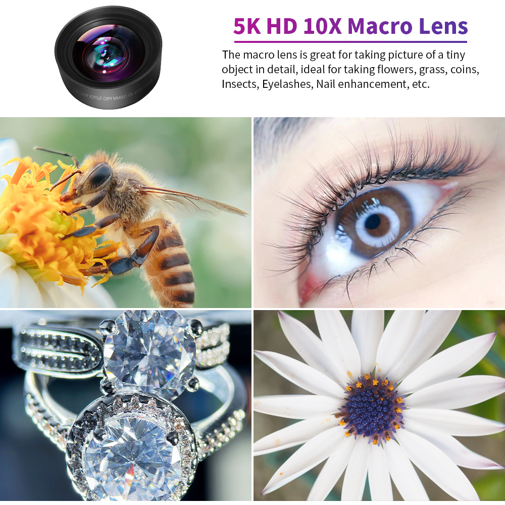 MARTVSEN 120MM Macro Lens, Pro - Lens Camera Clip incelemesi ve fiyatı