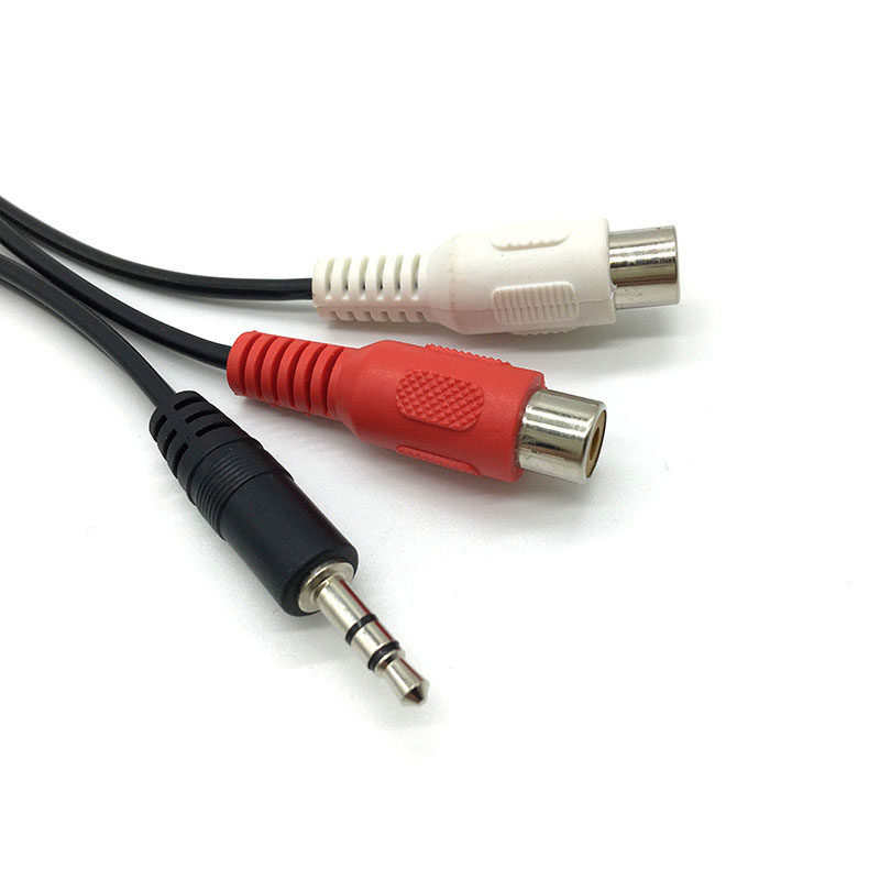 3.5 Jack Male to 2RCA 2AV Fema - Earphone Splitter Jack incelemesi ve fiyatı