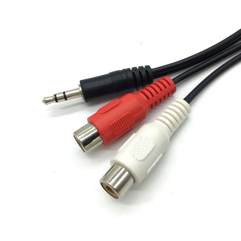 3.5 Jack Male to 2RCA 2AV Fema - Earphone Splitter Jack incelemesi ve fiyatı