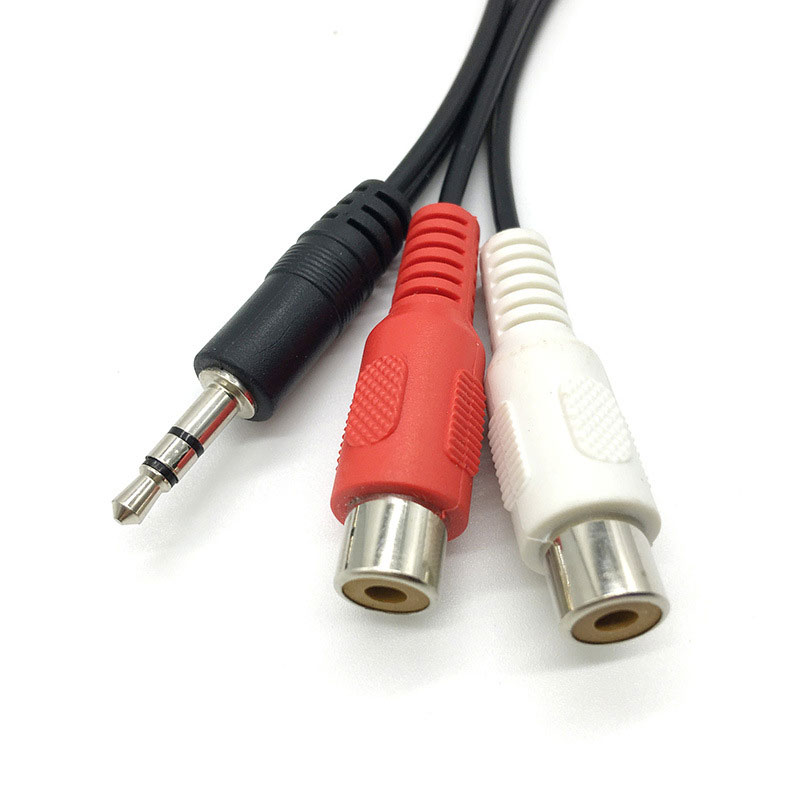 3.5 Jack Male to 2RCA 2AV Fema - Earphone Splitter Jack incelemesi ve fiyatı