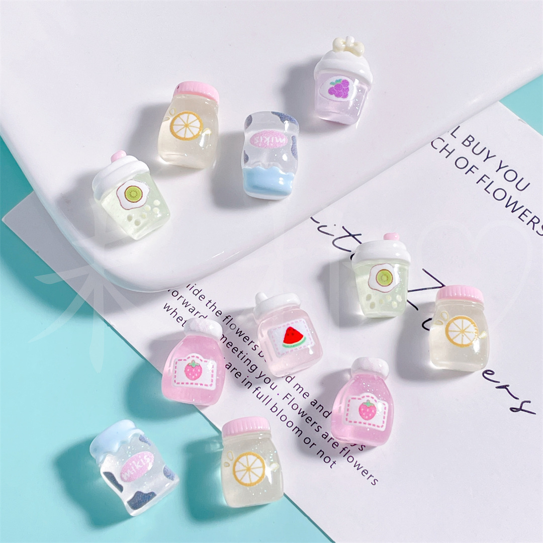 100pcs Cartoon mini transparen - Phone Accessories Jewelry incelemesi ve fiyatı