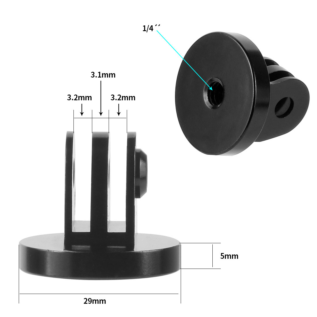 For Gopro Tripod Mount Adapter - Selfie Stick Tripod incelemesi ve fiyatı